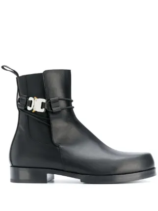 1017 ALYX 9SM buckle-strap Ankle Boots | Black | FARFETCH