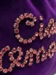 Giada Benincasa embellished velvet pouch