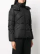 Moncler belted-waist padded jacket