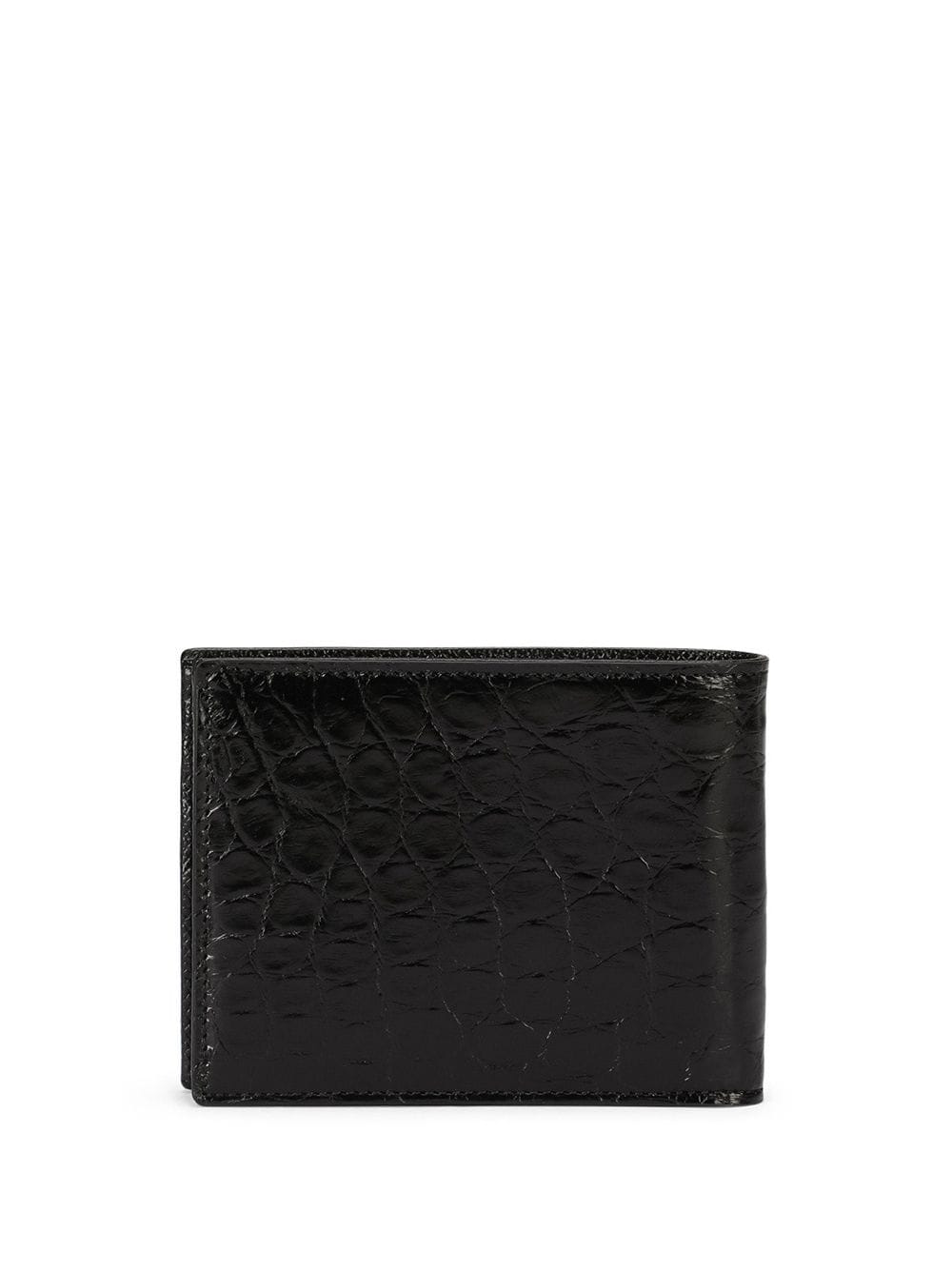 Dolce & Gabbana Leren portemonnee - Zwart