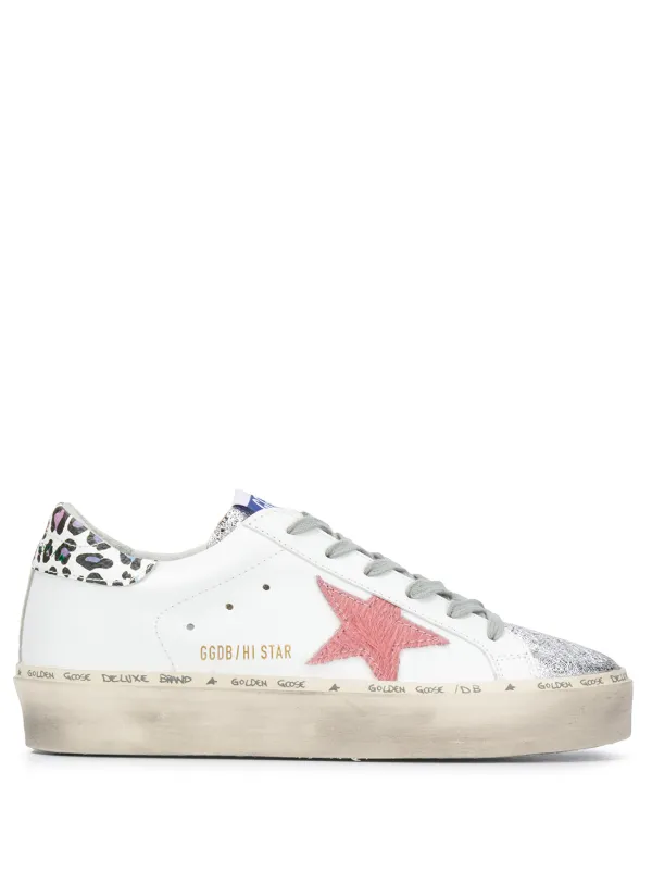 golden goose white trainers