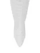 Paris Texas croc-effect knee-high 100mm boots