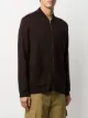 Universal Works zip front knitted jacket