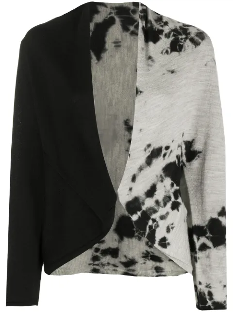 Suzusan كارديغان بطبعة مصبوغة