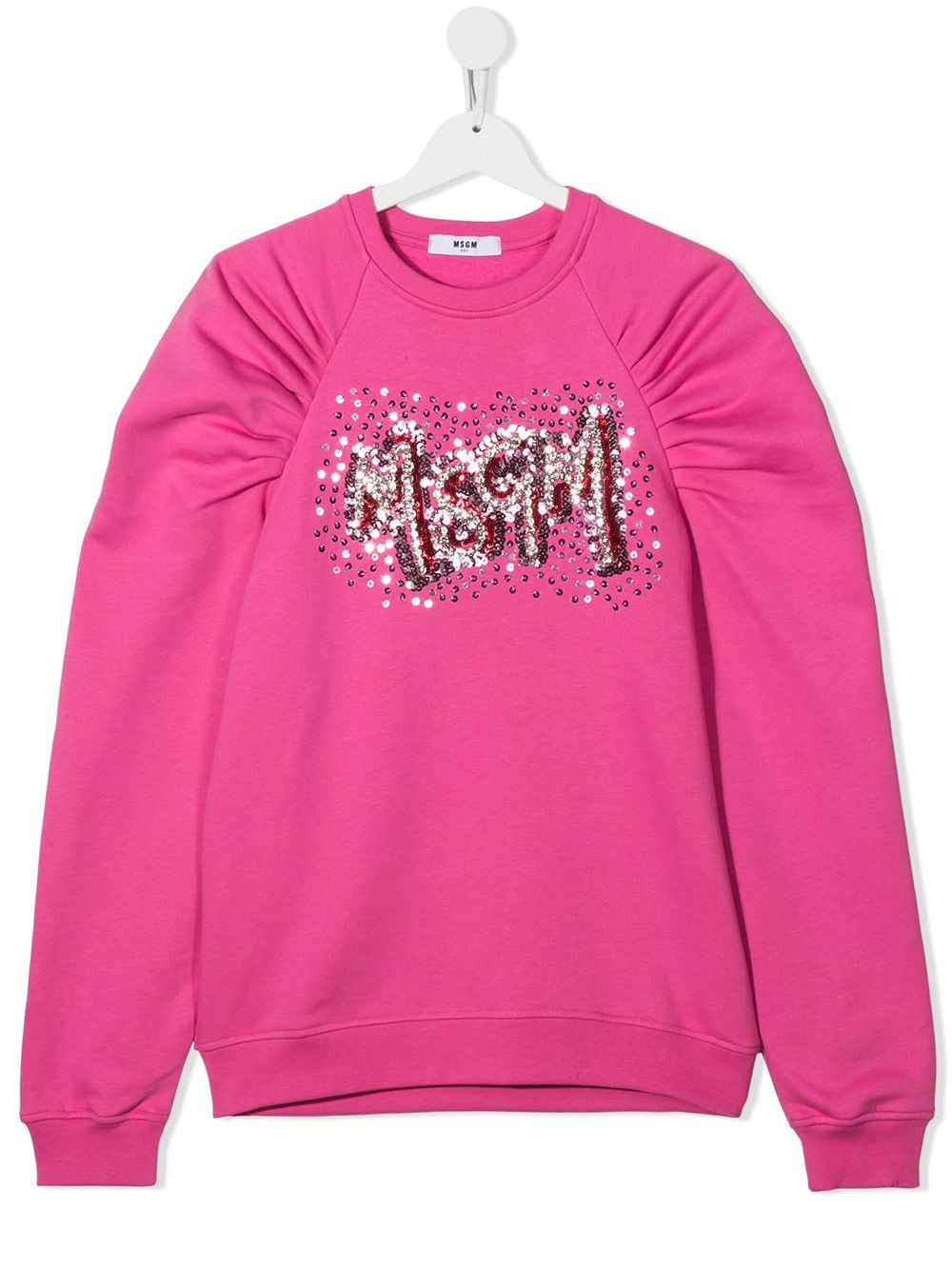 фото Msgm kids толстовка с пайетками