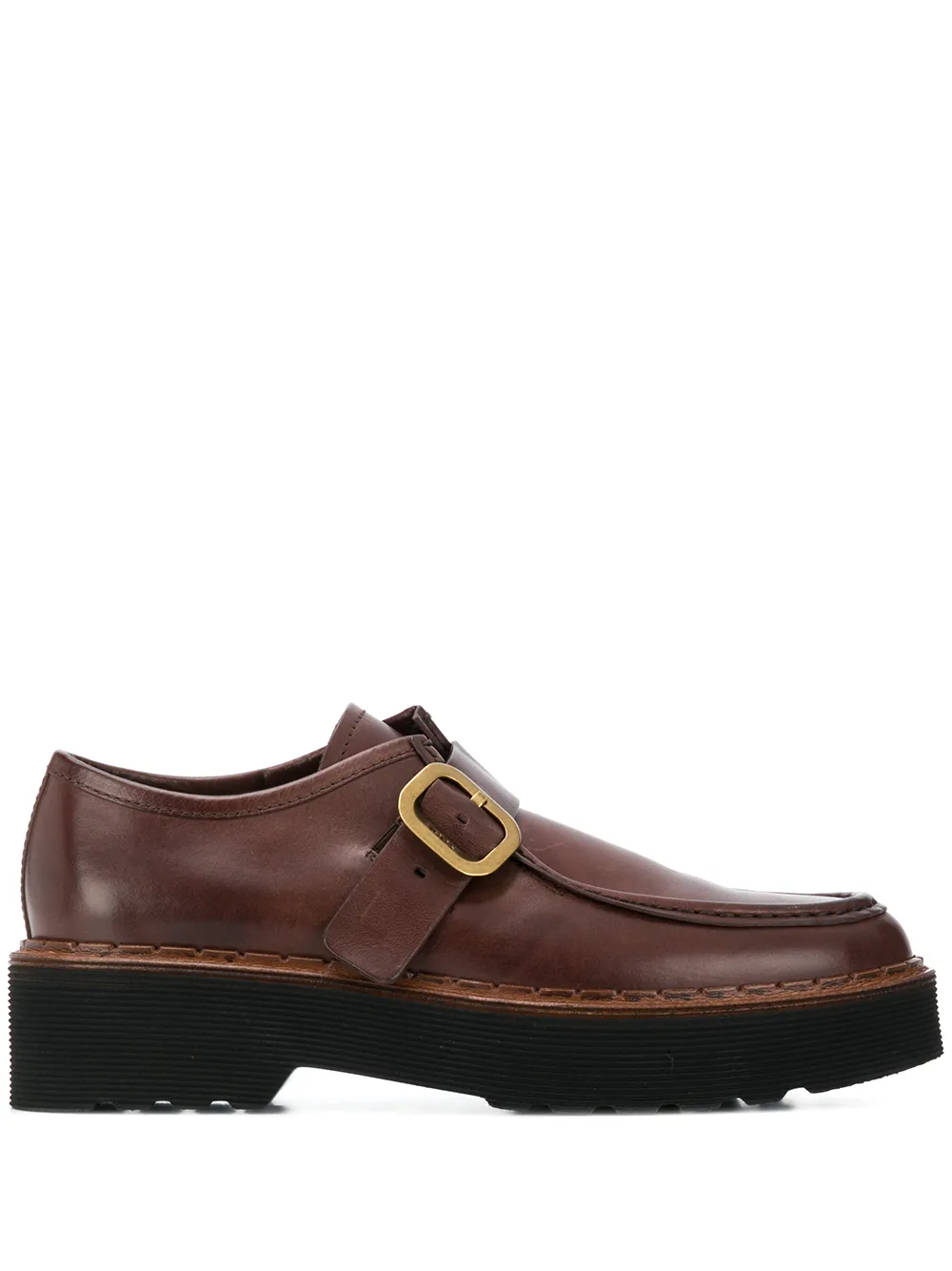 Tod's Monk-Schuhe mit Plateau - Braun