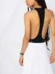 Ann Demeulemeester racerback cotton bodysuit