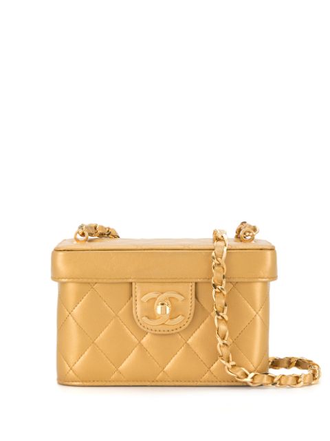 HOT SALE CHANEL 1992 quilted shoulder bag Women