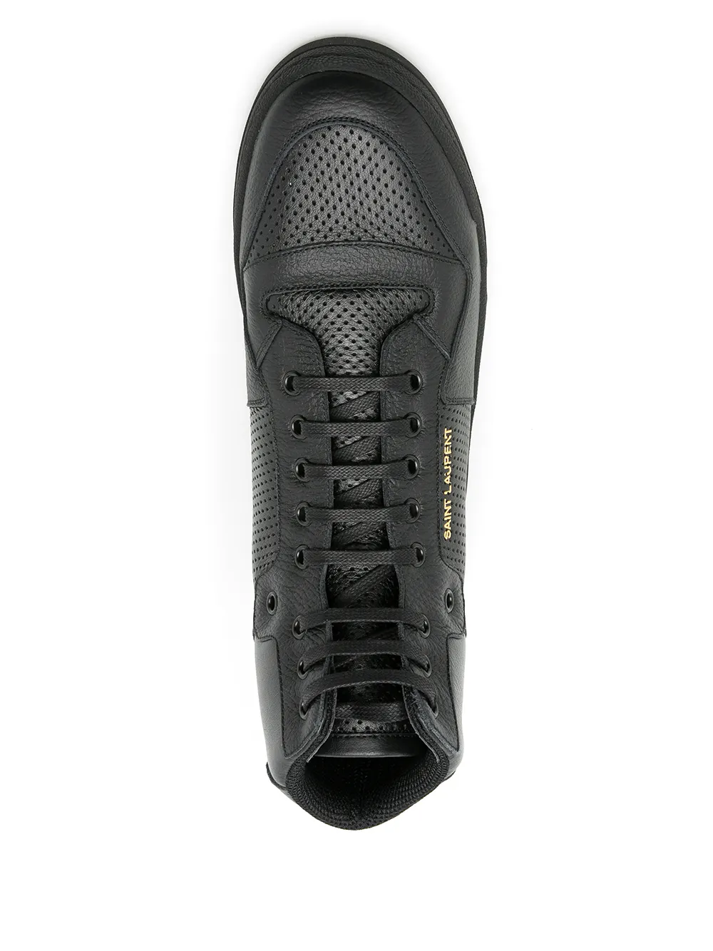 Saint Laurent Sl24 High-top Sneakers In Schwarz