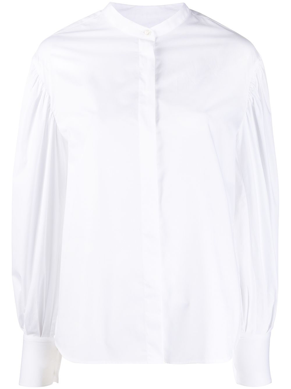 фото Officine generale long sleeved shirt with balloon sleeves