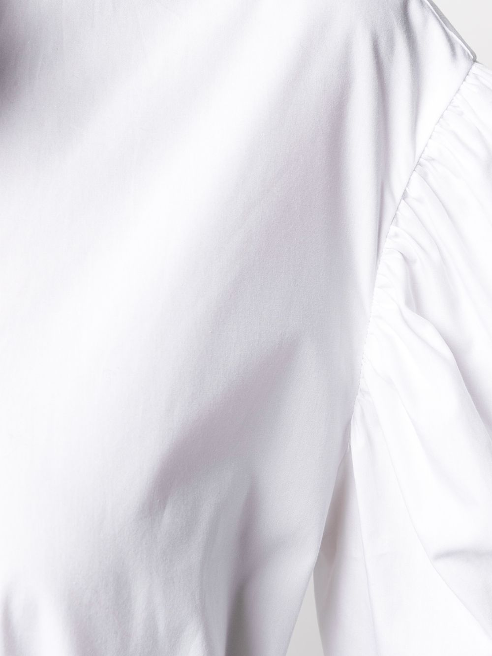 фото Officine generale long sleeved shirt with balloon sleeves