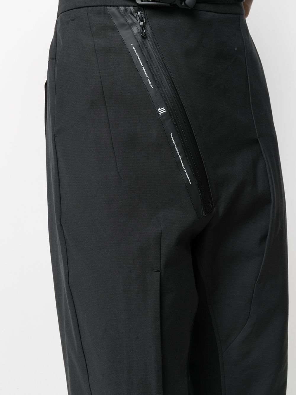 фото Niløs tape-detail cropped trousers