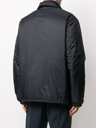 logo-print padded jacket展示图