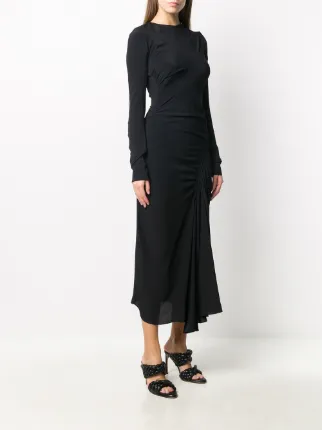 asymmetric mid-length dress展示图