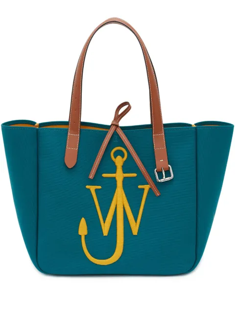JW Anderson logo-embroidered tote bag
