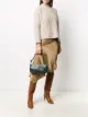 Image 2 of BY FAR Rachel croc-effect baguette shouler bag