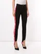 MSGM side logo stripe skinny jeans
