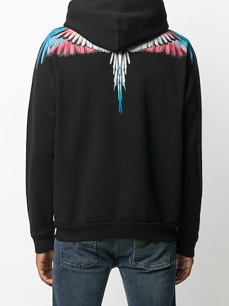 Wings print hoodie展示图