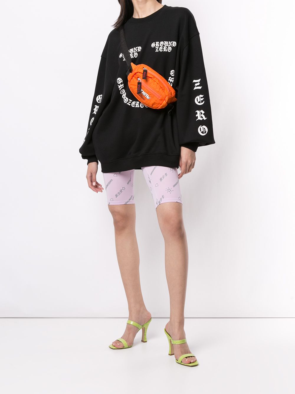 Ground Zero Smiley Face logo-print Sweatshirt - Farfetch