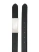 Maison Margiela logo calf leather belt