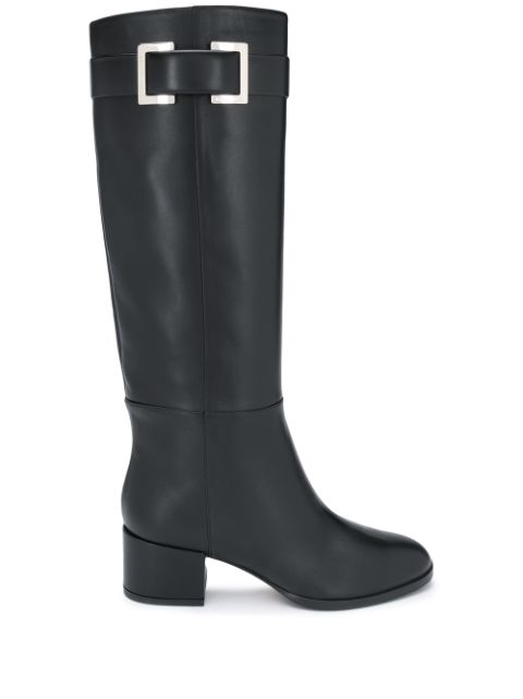 Shop Sergio Rossi SR Prince knee-high boots with Express Delivery 