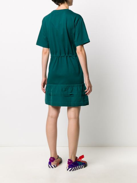 drawstring t shirt dress