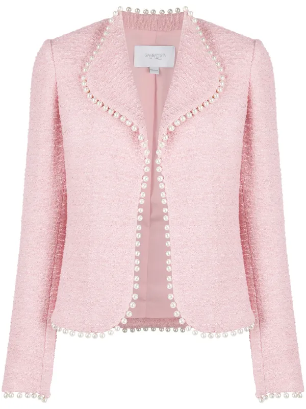 pink pearl cardigan