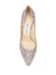 Jimmy Choo glitter pumps with stiletto heel