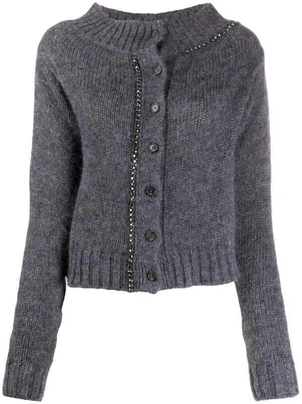 embellished cardigan