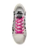 Golden Goose leopard print lace-up trainers