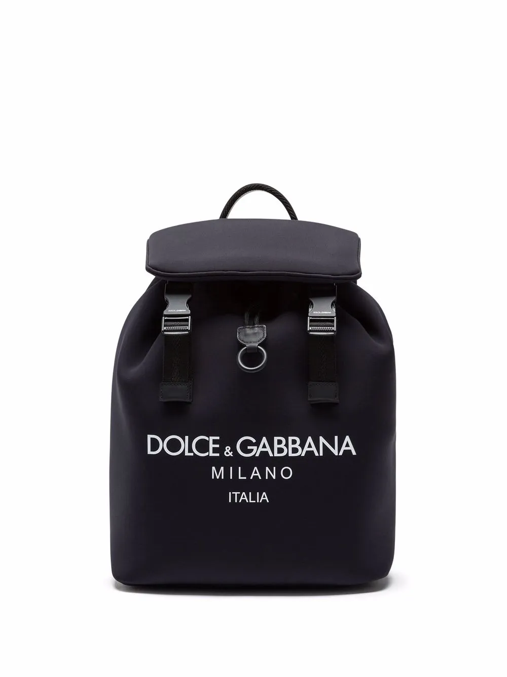 

Dolce & Gabbana mochila con estampado del logo - Negro