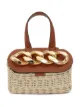 Image 1 of JW Anderson small Chain Lid basket bag