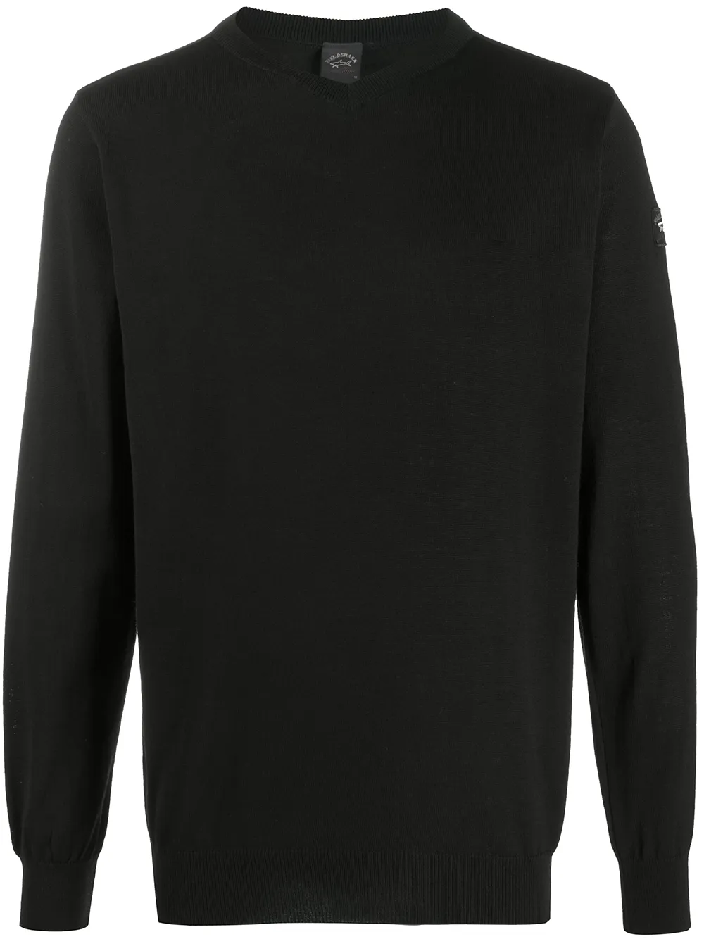

Paul & Shark crew neck jumper - Black