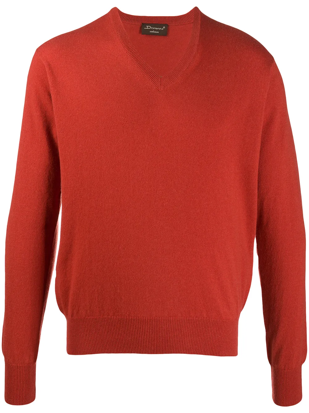 Doriani Cashmere кашемировый джемпер с V-образным вырезом