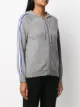Chinti and Parker side stripe zip-up cardigan