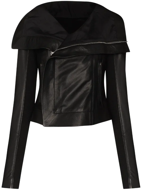 rick owens leather jacket