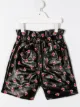 Image 2 of Philosophy Di Lorenzo Serafini Kids floral embroidery shorts