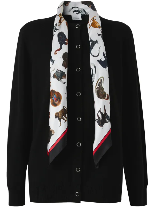 burberry monkey scarf