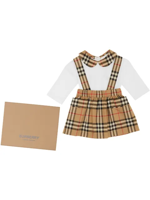Burberry Kids Zweiteiliges Geschenkset mit Vintage-Check