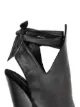 Burberry tie detail point-toe mules