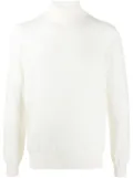 Fileria fine knit roll neck jumper - Neutrals