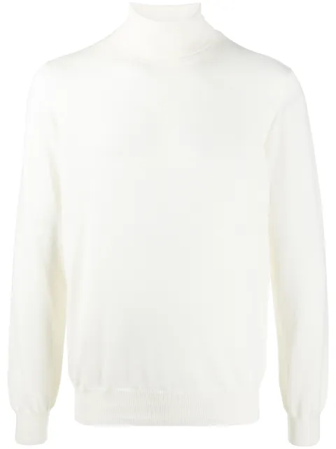 Fileria fine knit roll neck jumper
