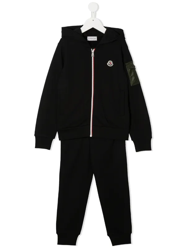 moncler kids tracksuit