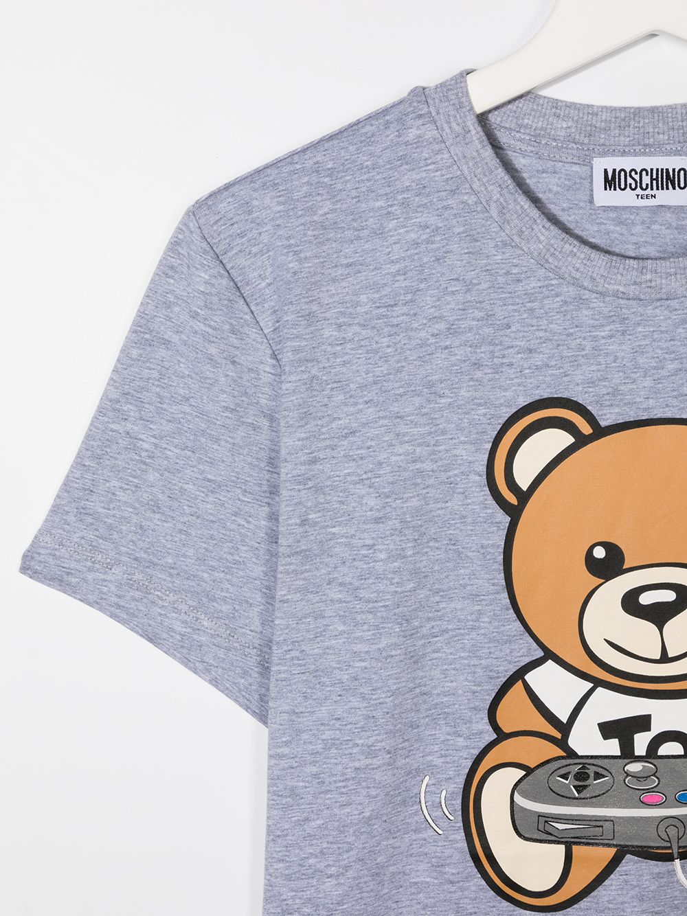 фото Moschino kids футболка teddy bear