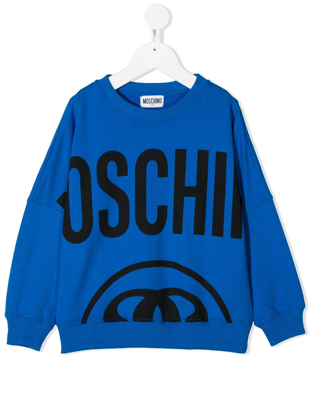 фото Moschino kids толстовка с логотипом