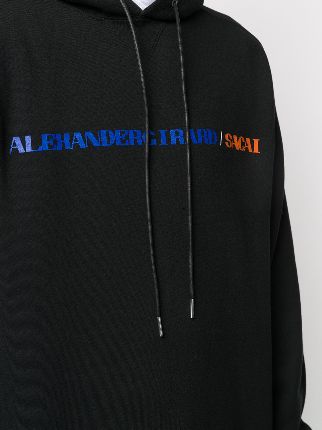 logo print hoodie展示图