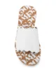 See by Chloé logo print scalloped edge slides
