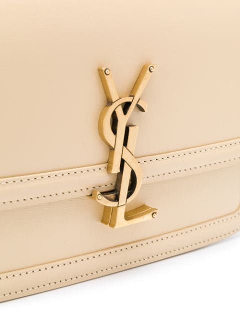Shop Saint Laurent small Solferino satchel box bag with Express ...