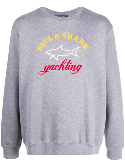 Paul & Shark logo-print sweatshirt