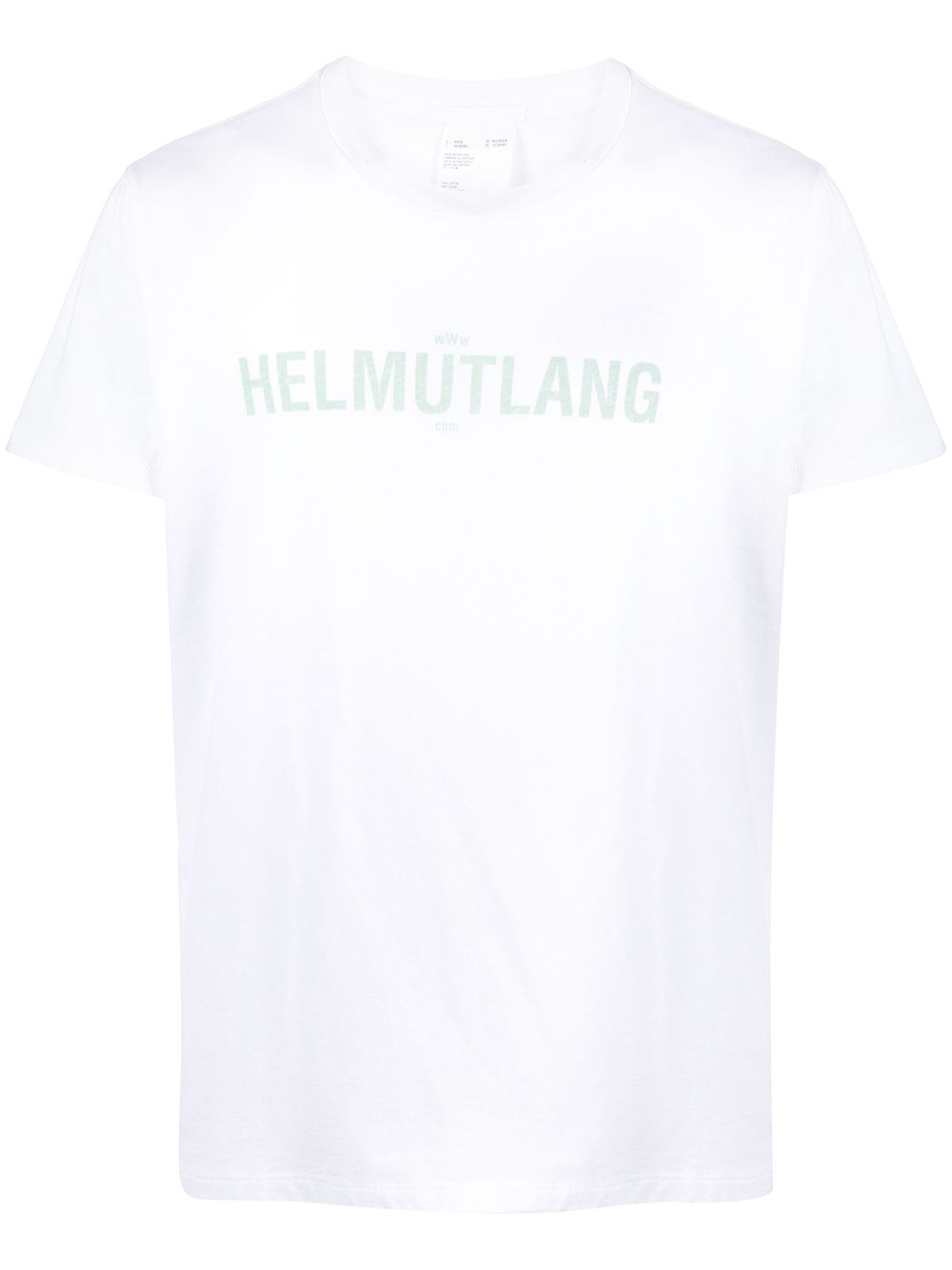 фото Helmut lang футболка с логотипом